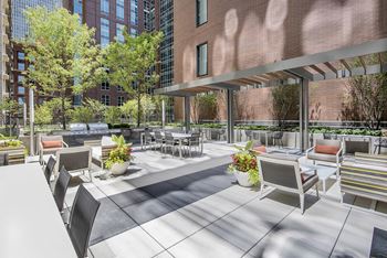 Rooftop BBQ at State & Chestnut Apartments, Chicago, Illinois